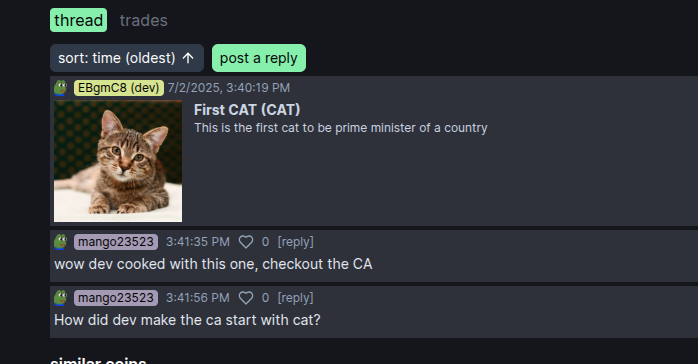 Successful deployment confirmation